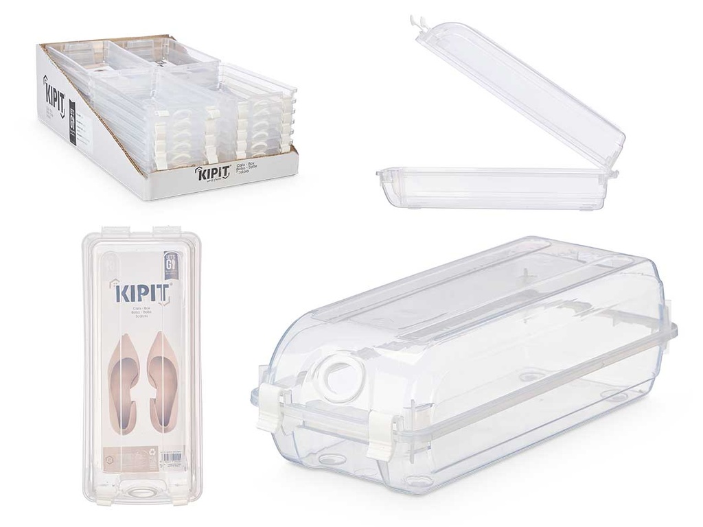 Caja de zapatos plástico: Organización perfecta para tu calzado