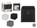 Caja organizadora plegable en 3 colores neutros para ahorrar espacio