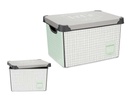 Caja plástico 17L Home con asa: Organiza tu hogar fácilmente