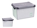 Caja plástico 22l home con asa: organización y practicidad