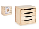 Cajonera madera 4 cajones: Elegancia y organización para tu hogar
