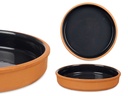 Cazuela barro negra de 23 cm, resistencia y elegancia en tu cocina