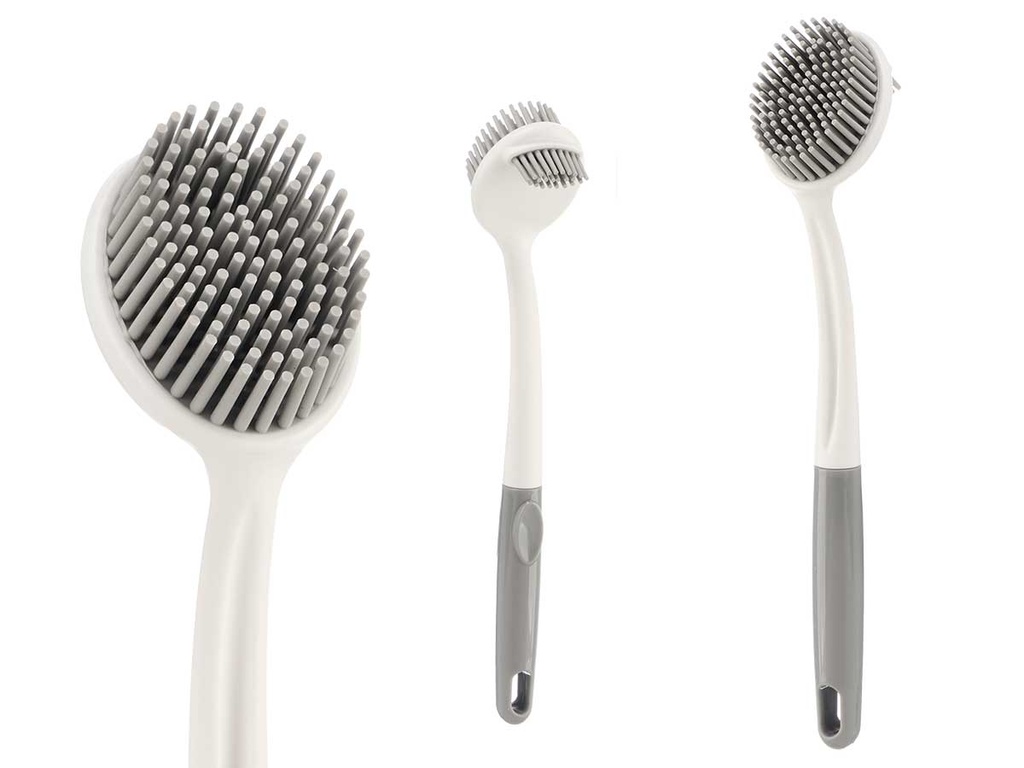 Cepillo asa silicona fregar: Limpieza efectiva y cómoda en casa