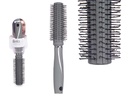 Cepillo cabello rizado gris siliconado, cuida y define tus rizos