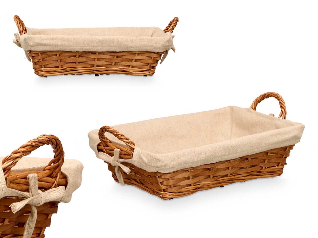 Cesta asas rectangular: Organiza y decora tu hogar con estilo