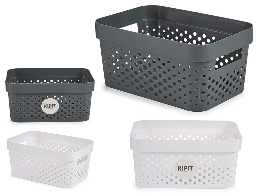 Cesta multiuso l perfecta para organizar con estilo en 2 colores