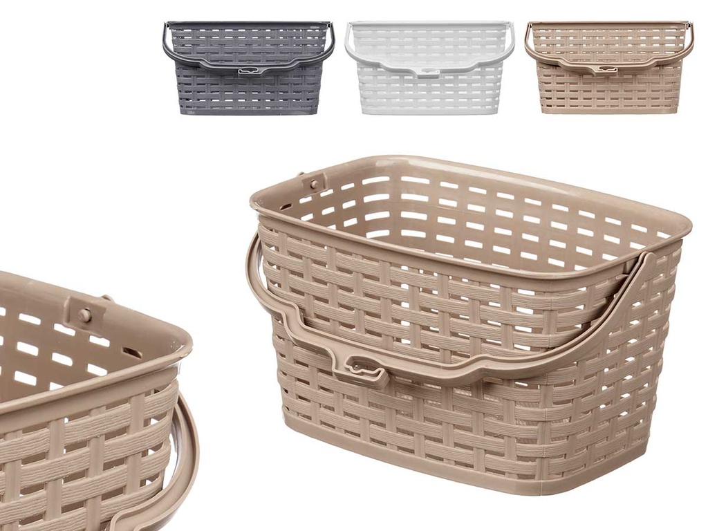 Cesta para pinzas de plástico, organiza tu espacio con estilo