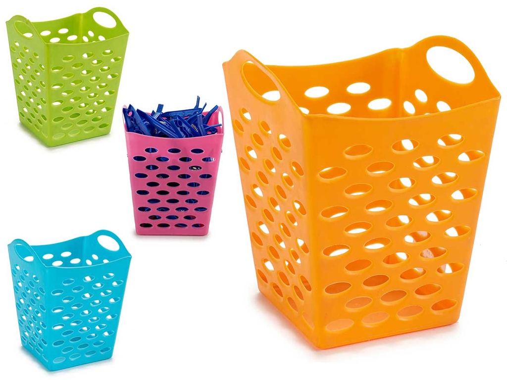 Cesta plástico multiusos: organiza con estilo y versatilidad