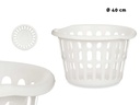 Cesto redondo calado blanco: elegancia y frescura para tu hogar