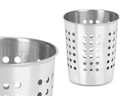 Cubertero acero cónico grande: Elegancia y organización en tu mesa