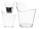 Cubitera para botellas con asa y diseño elegante, 5 litros