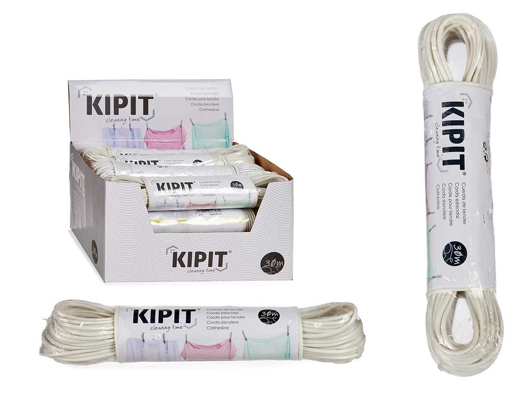 Cuerda tender 30 metros blanca: Resistente y duradera para tu hogar