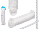 Cuerda tender plástico blanco de 20 metros: resistencia y durabilidad