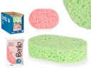 Esponja baño vegetal surtida en 3 colores para una limpieza efectiva