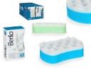 Esponja exfoliante doble capa surtida en 2 colores para tu piel