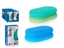 Esponja masajeante doble capa surtida en 2 colores para tu bienestar