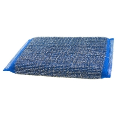 Estropajo de Esponja y Acero Inox Azul