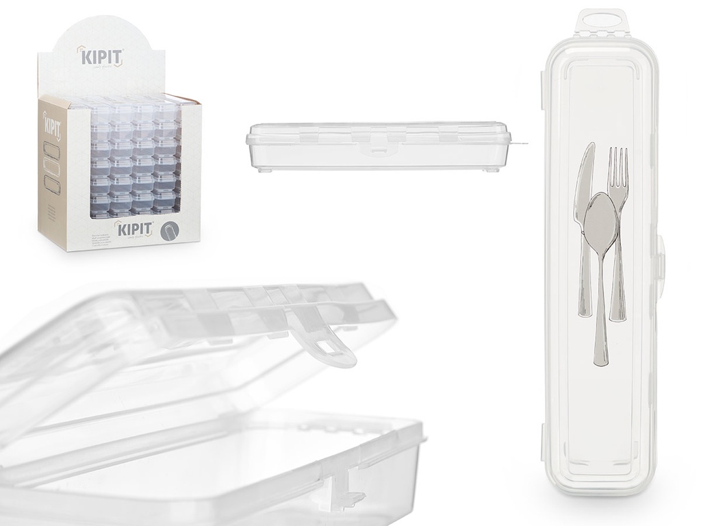 Estuche multiuso cubiertos: Organiza y protege tu utensilio en viajes