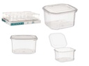 Fiambrera Plástico Rectangular 750ml: Ideal y Duradera para Comida
