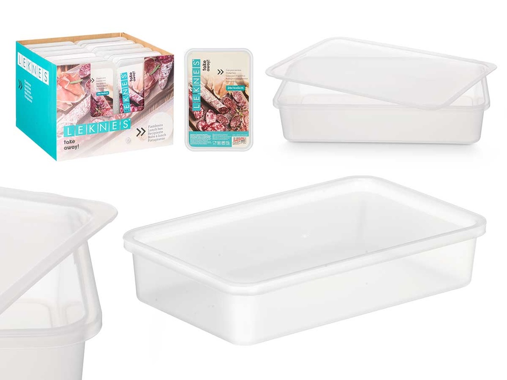 Fiambrera ideal para mantener tus comidas frescas y organizadas