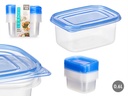 Fiambreras Rectangulares 660ml: Ideal para Almacenar Comida