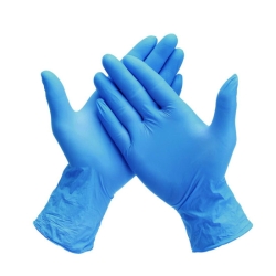 Guantes Nitrilo Azul Talla L