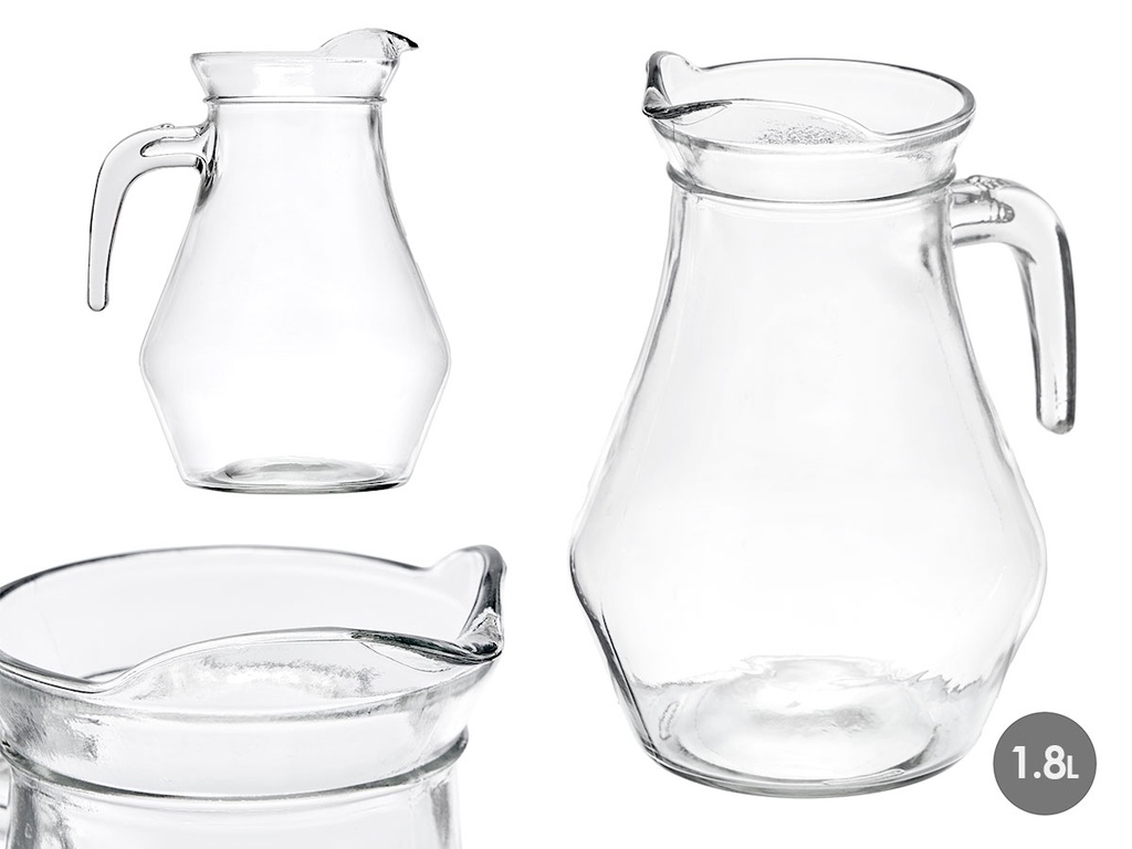 Jarra clásica 1,8L: Estilo y funcionalidad para tu mesa diaria