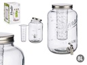 Jarra con enfriador 8000ml plata: Mantén tus bebidas frías y frescas