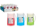 Jarra enfriadora surtida en 3 colores para bebidas siempre frescas