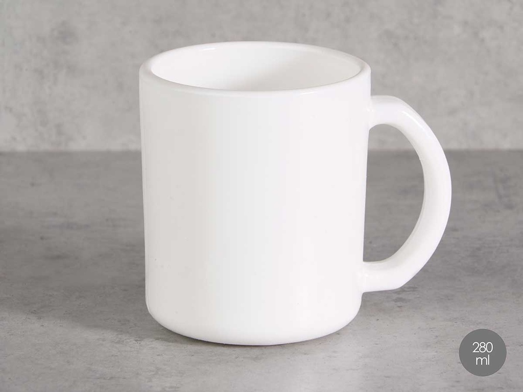 Jarra mug opal 280ml: Diseño elegante y versatilidad en tu mesa