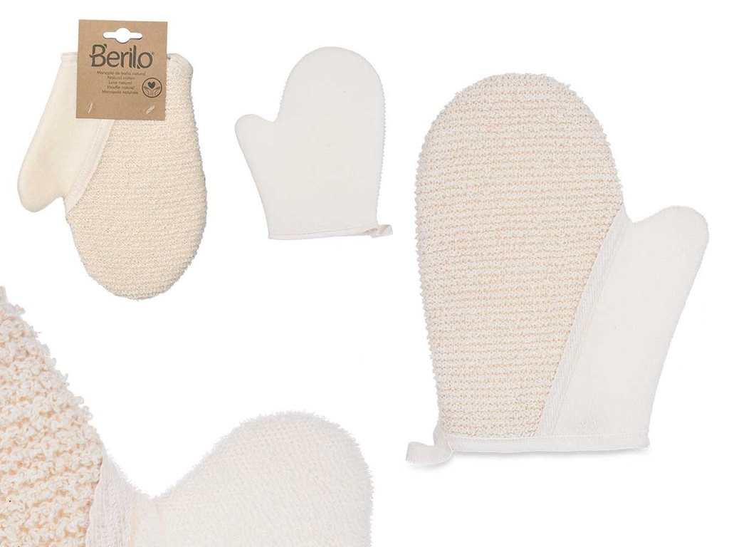 Manopla tejido natural: Suavidad, confort y cuidado eco-amigable
