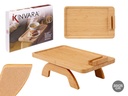 Mesa bambú brazo sofá: elegante, funcional y perfecta para tu sala