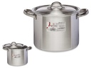 Olla de aluminio de 20 cm y 4,5 L: Ligera y resistente para cocinar