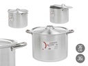 Olla de aluminio de 36 cm y 30 l: Ligera y duradera para cocinar