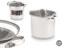 Olla inducción tapa cristal 24 cm: cocción perfecta y saludable