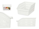 Organizador nevera blanco para mantener todo fresco y ordenado