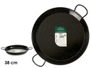 Paellera esmaltada 38 cm: Ideal para 8 raciones deliciosas