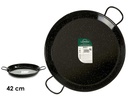 Paellera esmaltada de 42 cm, ideal para 10 raciones deliciosas