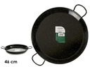 Paellera esmaltada de 46 cm, ideal para 12 deliciosas raciones
