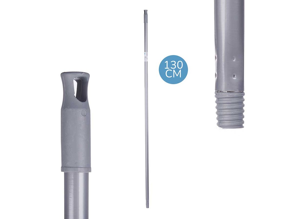 Palo metal liso: Versatilidad y durabilidad en color gris