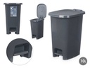 Papelera 10l pedal antracita: Eficiencia y estilo en tu hogar