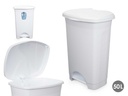 Papelera pedal plástico, ideal para mantener tu hogar ordenado