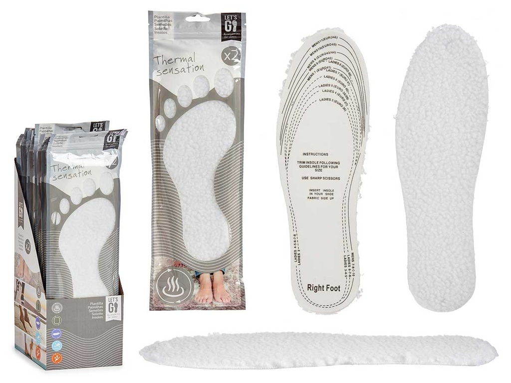 Plantillas térmicas: comodidad y calidez para tus pies todo el día