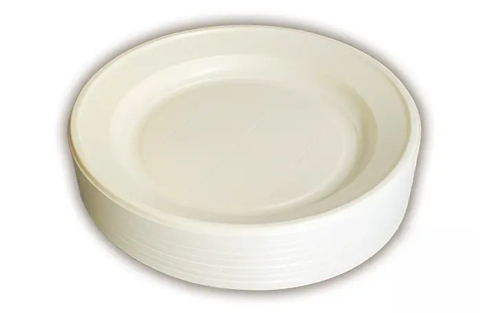 Plato Plástico Crema Postre 17cm