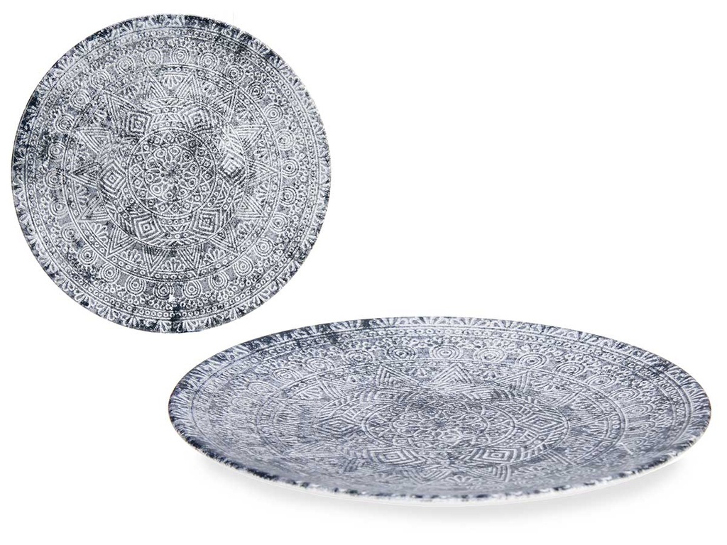 Plato de porcelana llano: Elegancia y durabilidad en tu mesa