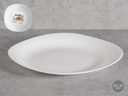 Plato llano cuadrado opal: elegancia y durabilidad para tu mesa