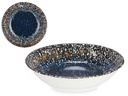 Plato porcelana hondo azul universo, estilo y elegancia en tu mesa