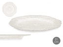 Plato postre 21cm: Elegancia y funcionalidad para tus sobremesas