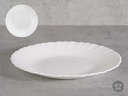 Plato postre clásico Opal de 19 cm: Elegancia y Durabilidad Ideal
