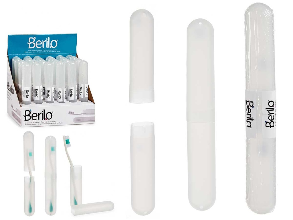 Porta cepillo dientes transparente: Organización elegante y práctica